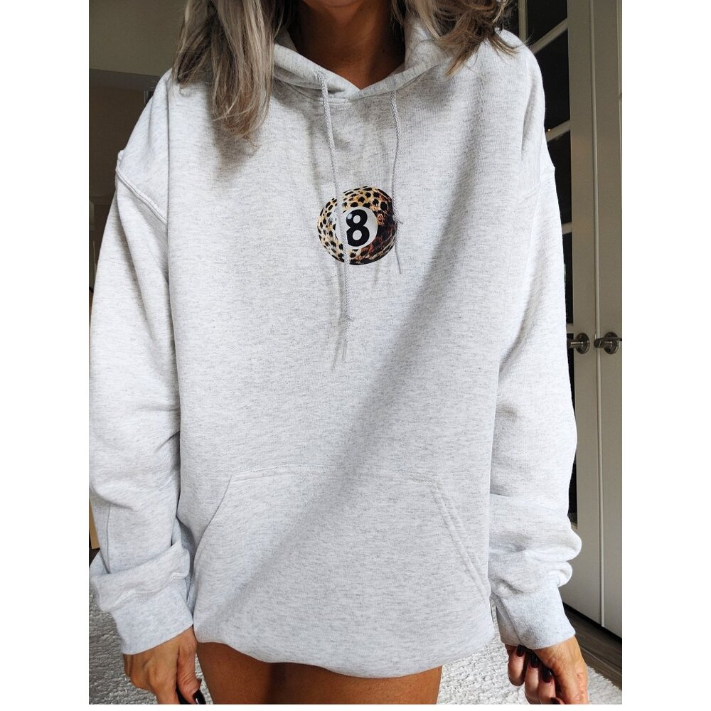 NWT Leopard 8 Ball Hoodie - Picture 6 of 16